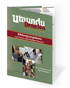 Faltblatt Umundu-Bildungsangebot