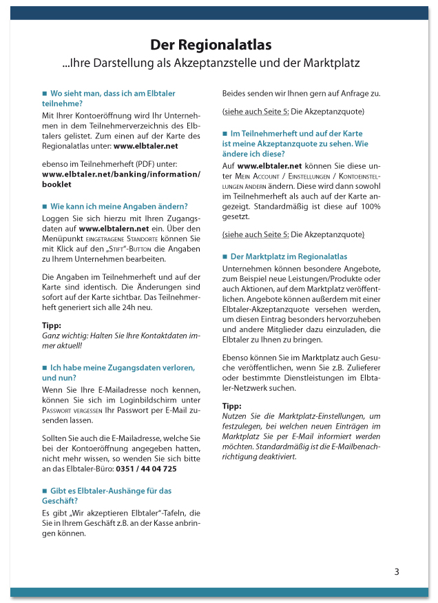 Elbtaler-Handbuch - Seite 4 - Werbung auf den Scheinen
